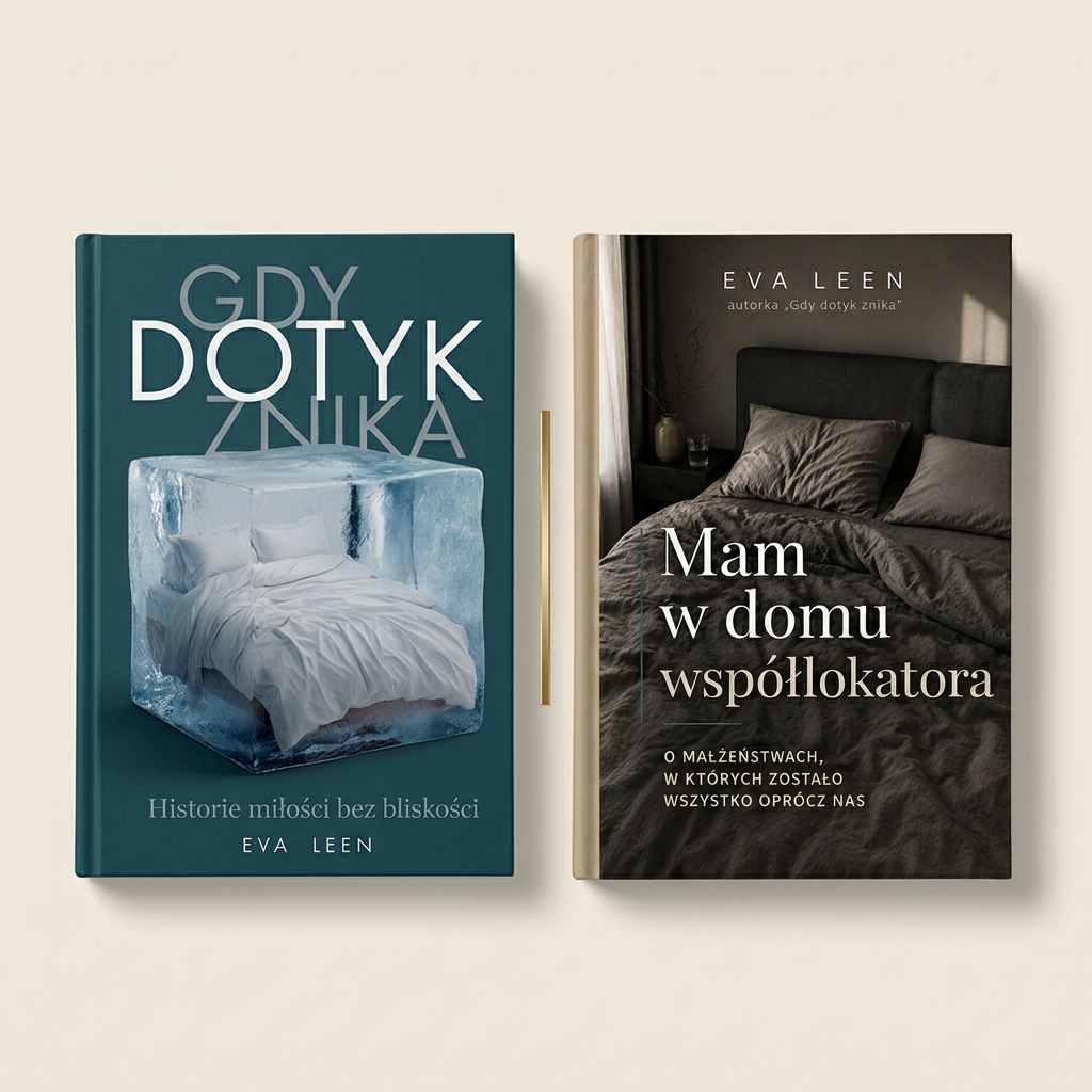Pakiet dwóch ebooków Evy Leen: Gdy dotyk znika i Mam w domu współlokatora